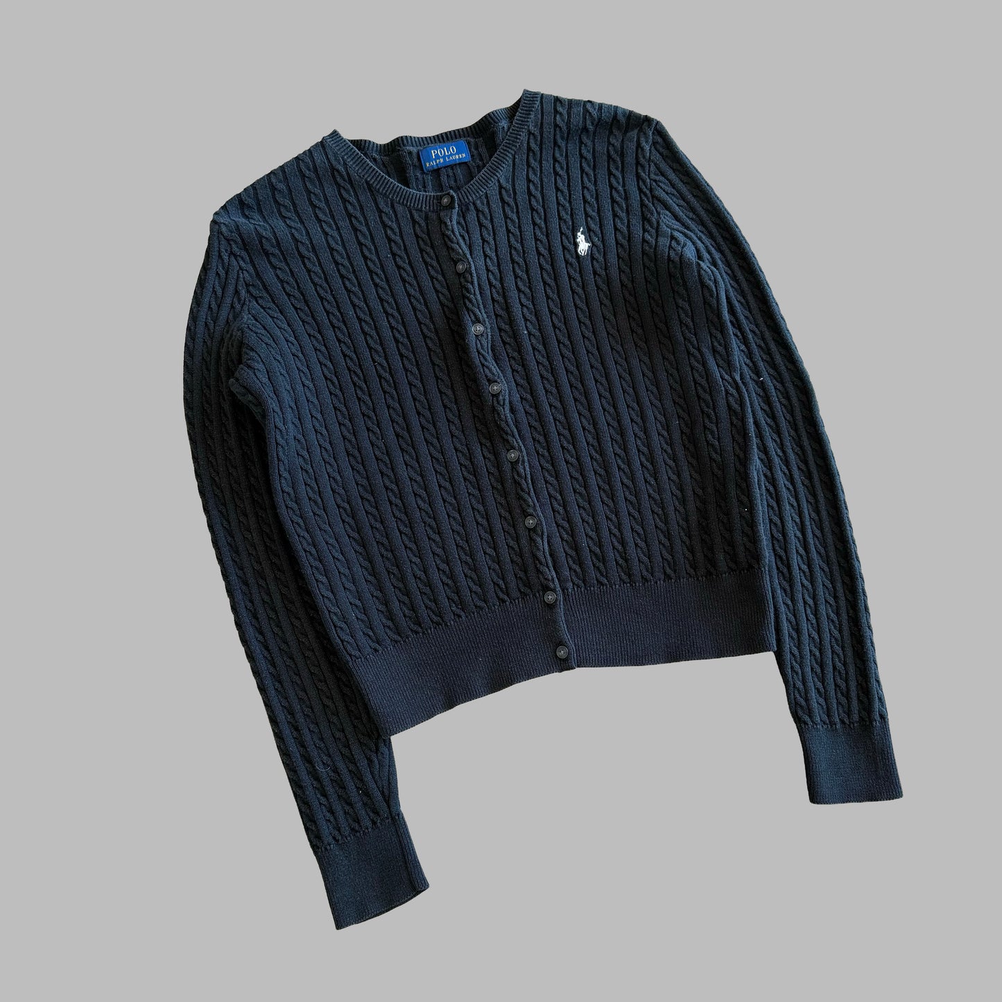 Ralph Lauren Cable Knit Cardigan - M