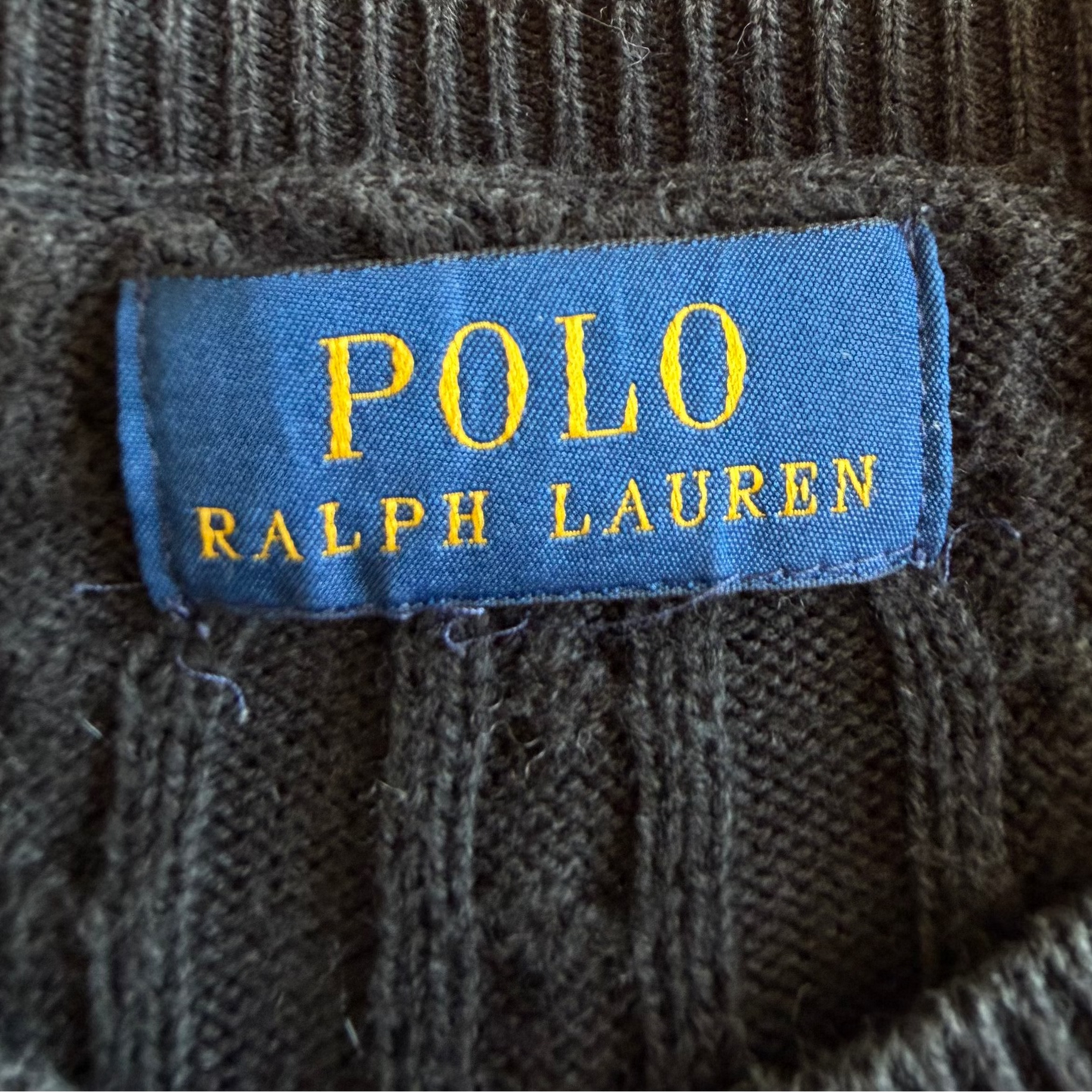 Ralph Lauren Cable Knit Cardigan - M