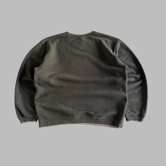 Y2K Nike Centre Swoosh Sweatshirt - L