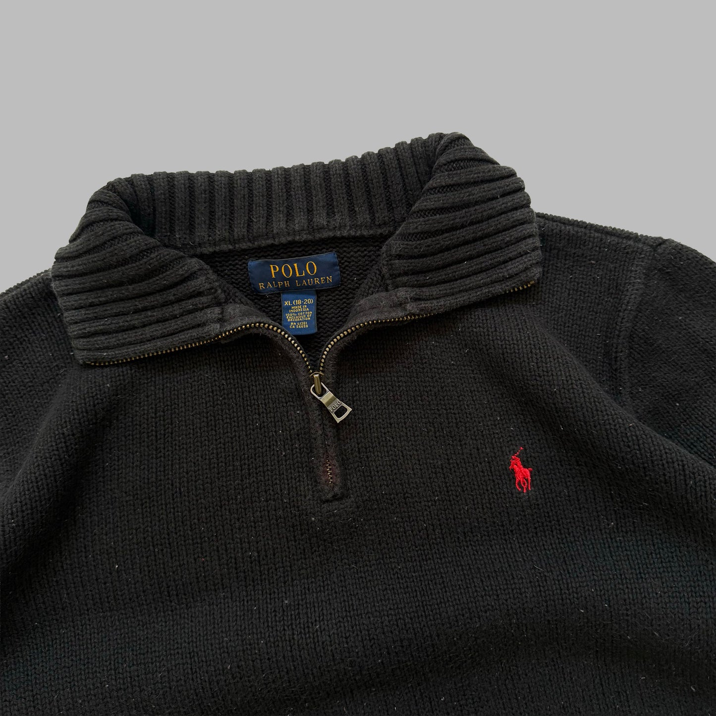 Polo Ralph Lauren Heavyweight Quarter Zip - S