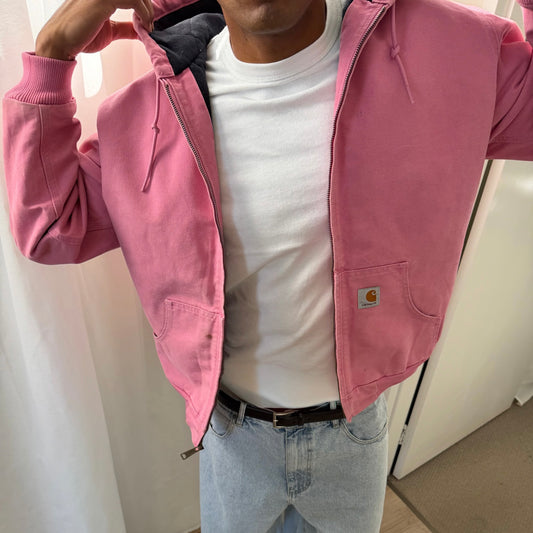 Y2K Carhartt Hooded Active Jacket - L