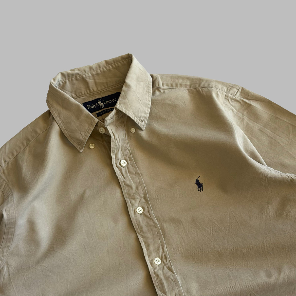 Y2K Polo Ralph Lauren Classic Button Up - M