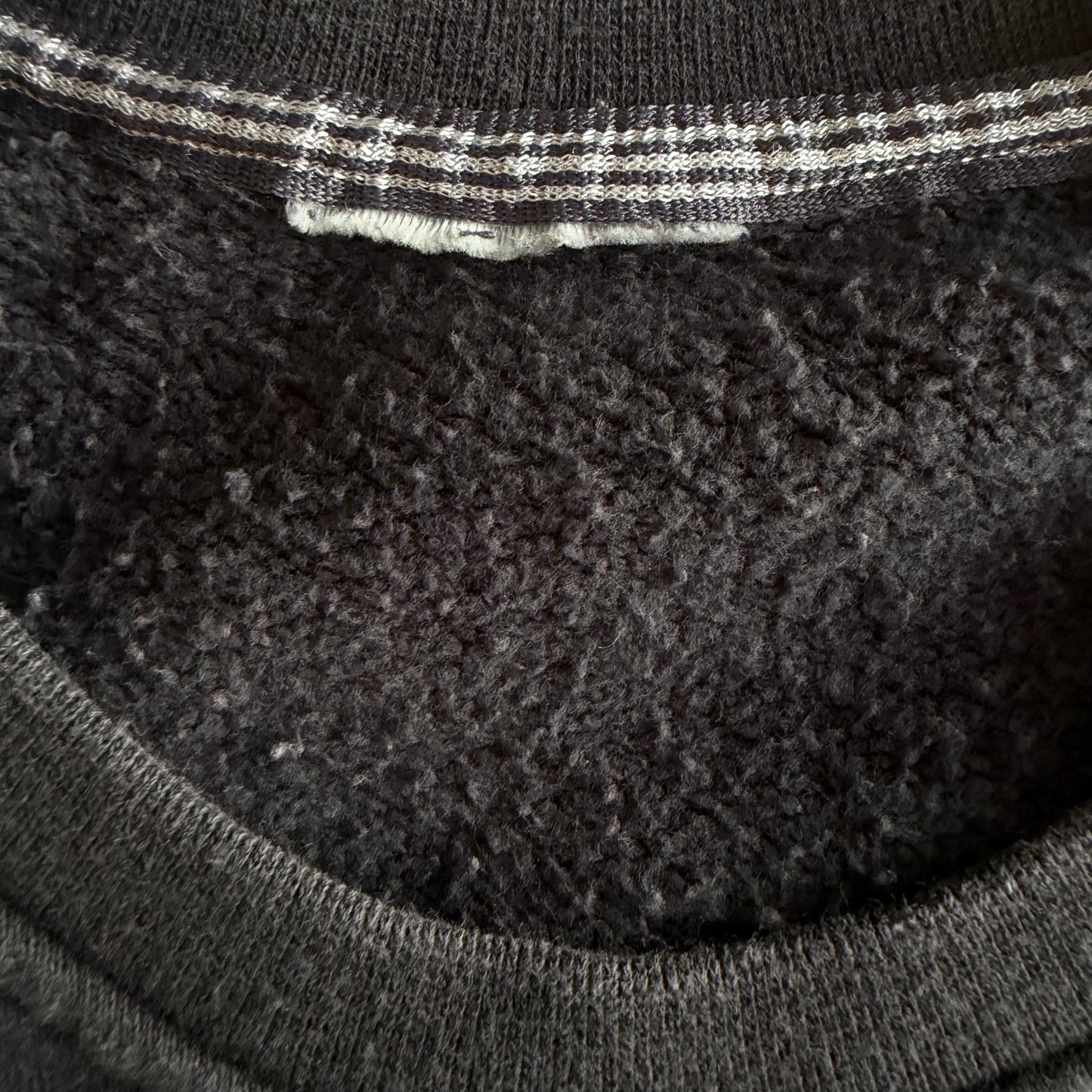 Y2K Adidas Three Stripe Sweatshirt - M