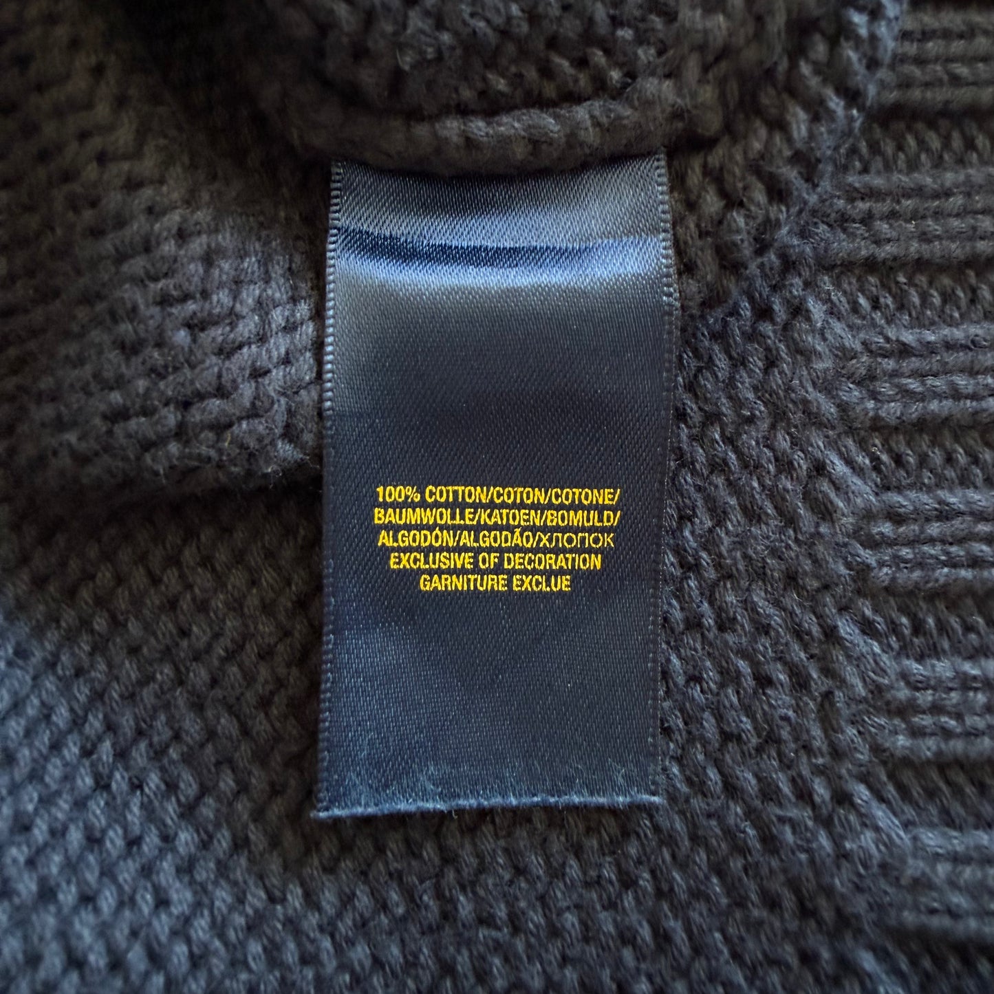 Ralph Lauren Flag Heavy Knit - S