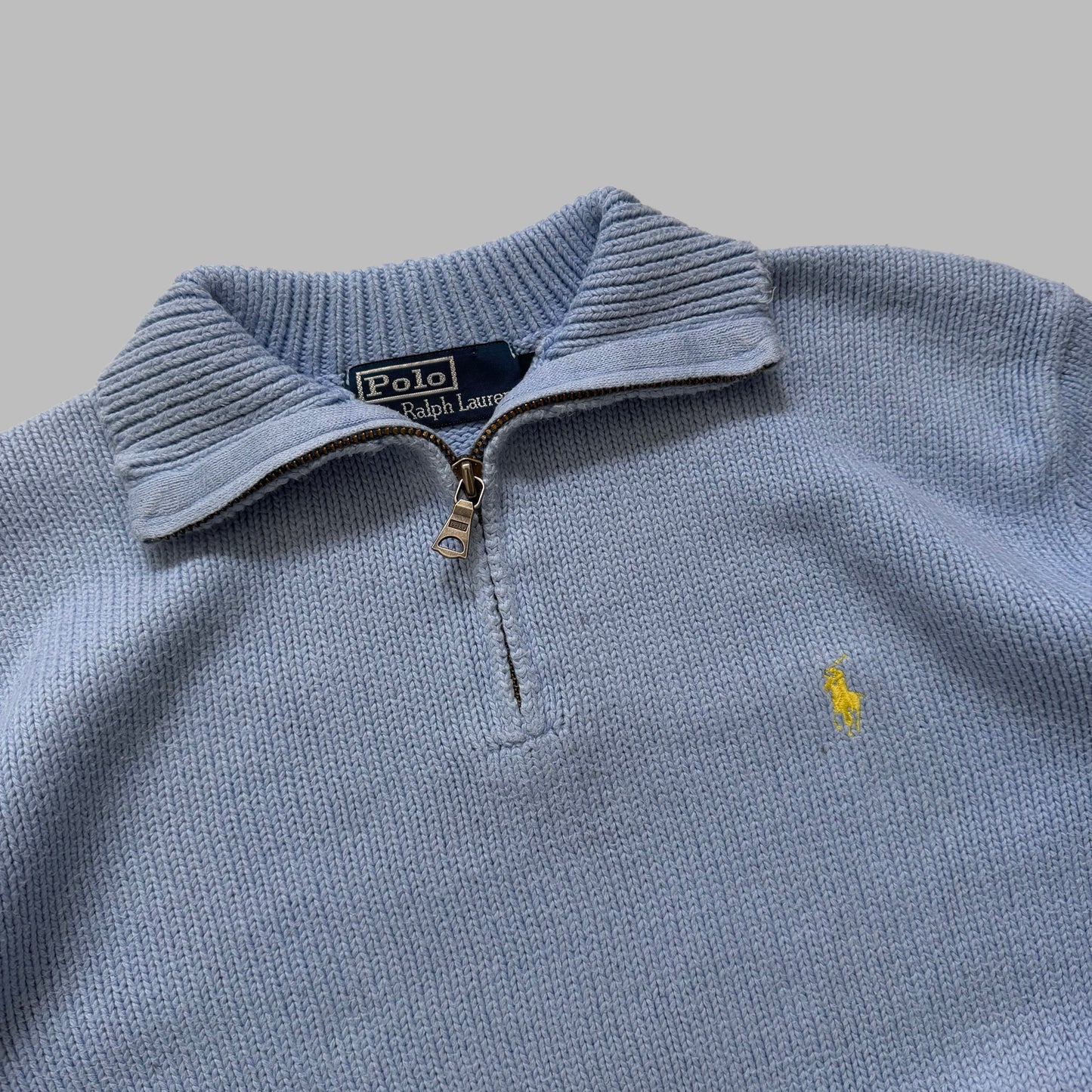 90s Polo Ralph Lauren Heavyweight Quarter Zip - S