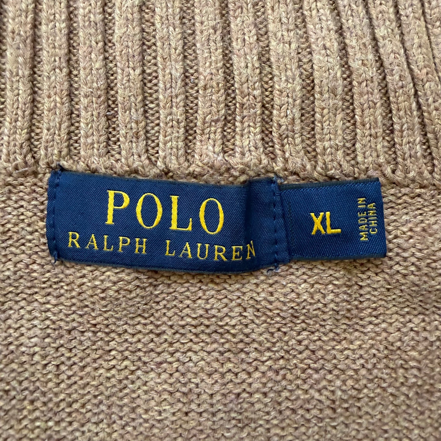 Polo Ralph Lauren Heavyweight Quarter Zip - XL