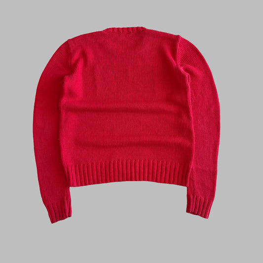 Ralph Lauren Flag Heavy Knit - M