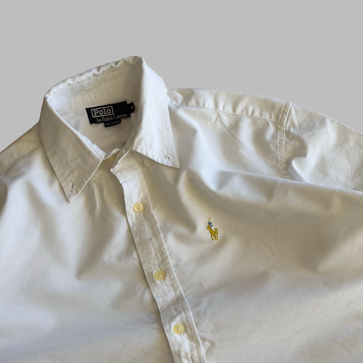 90s Polo Ralph Lauren Button Up Shirt - M