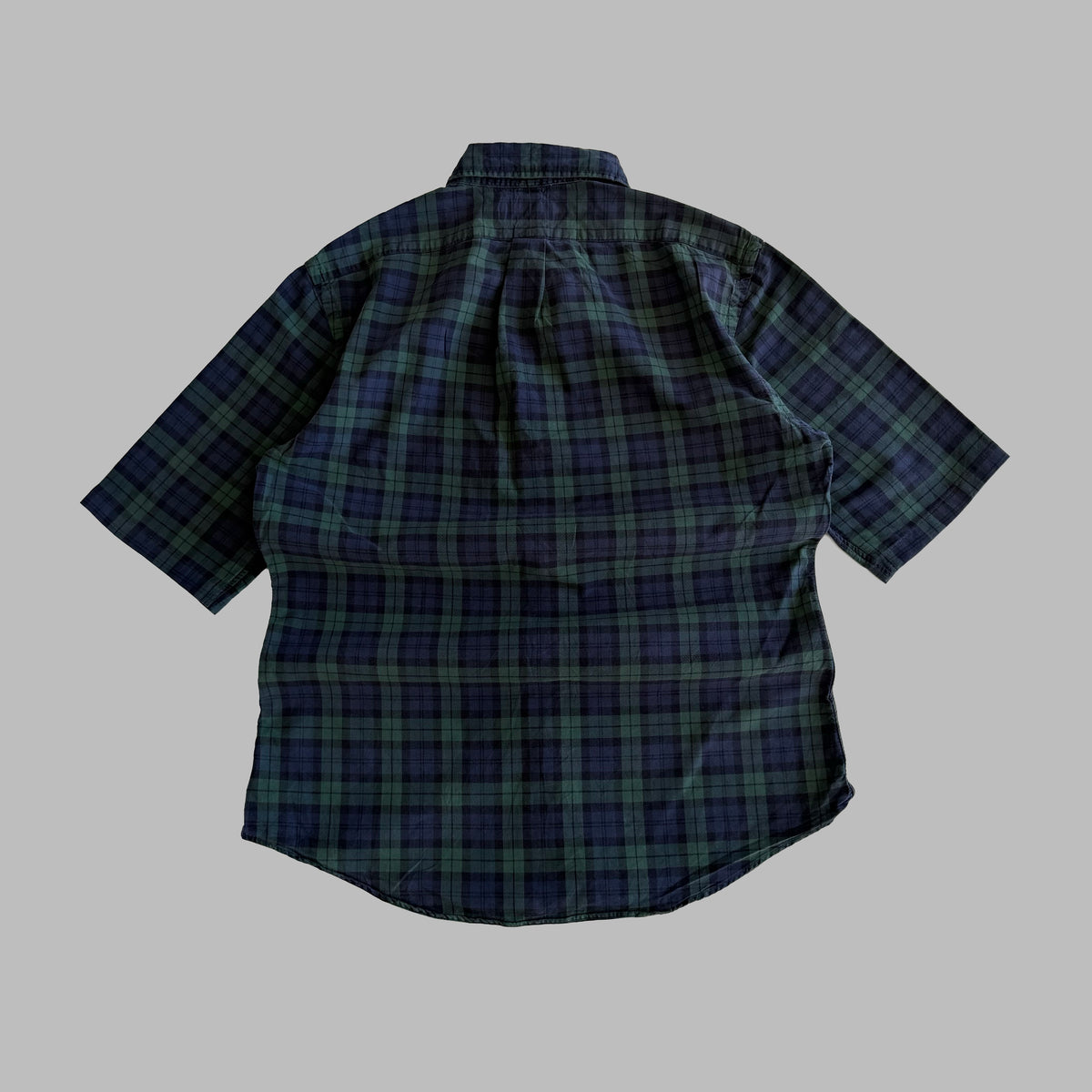 Y2K Polo Ralph Lauren Checkered Button Up Shirt - L