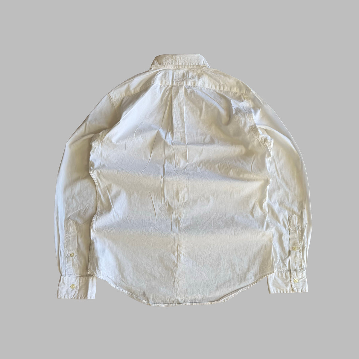 Y2K Polo Ralph Lauren Classic Button Up Shirt - M
