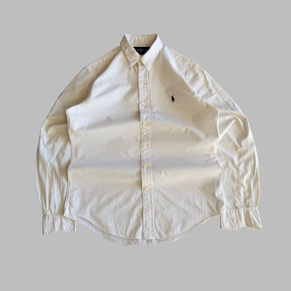 Y2K Polo Ralph Lauren Classic Button Up Shirt - S