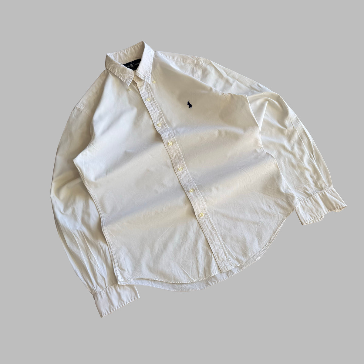 Y2K Polo Ralph Lauren Classic Button Up Shirt - S