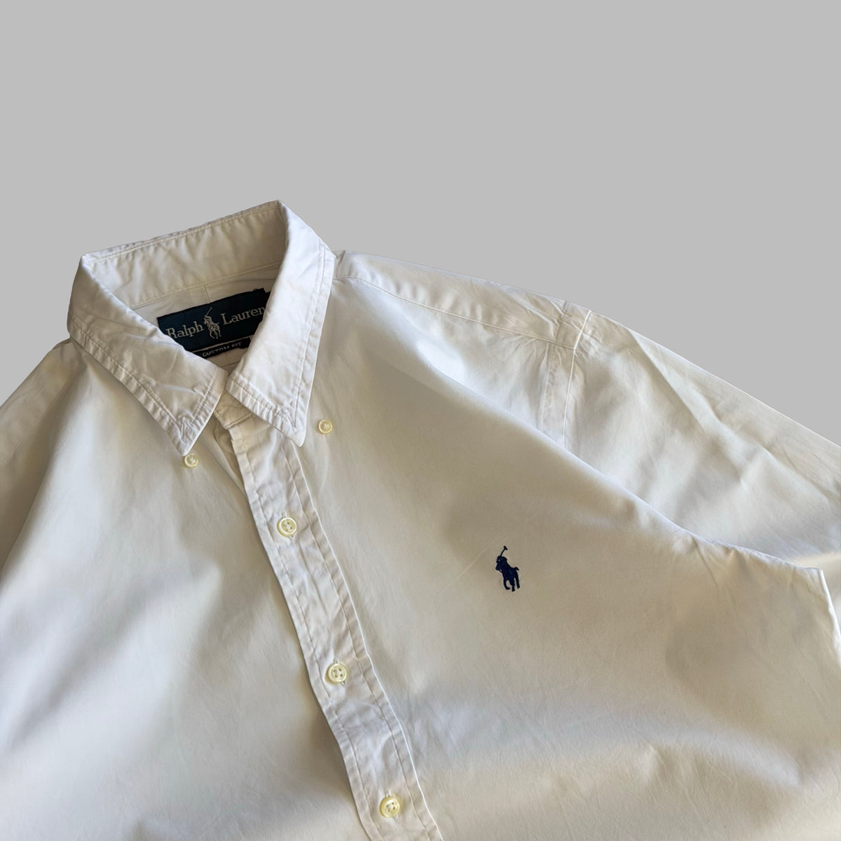 Y2K Polo Ralph Lauren Classic Button Up Shirt - S