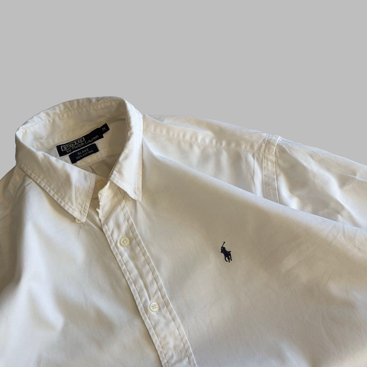 90s Polo Ralph Lauren Classic Button Up Shirt - M