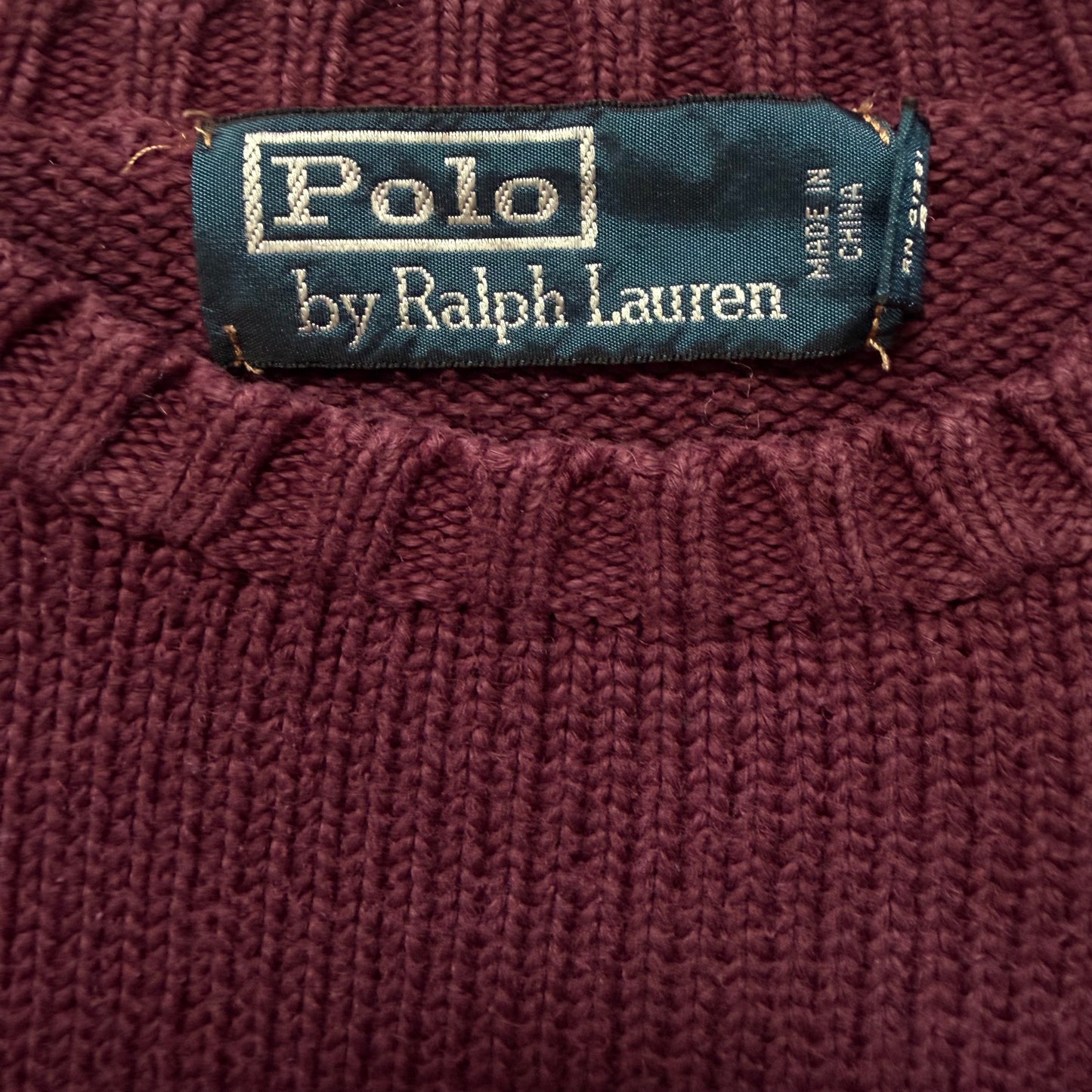 90s Polo Ralph Lauren Cotton Knit - L