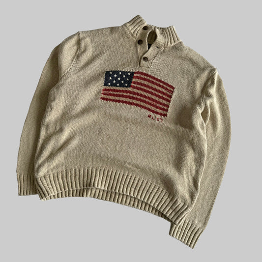 Polo Flag Knit - XL