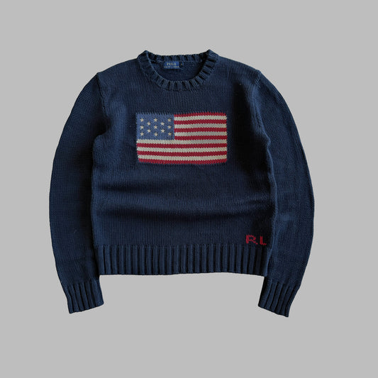Ralph Lauren Flag Heavy Knit - S/M