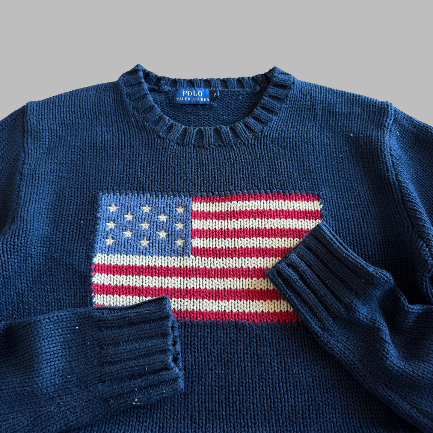 Ralph Lauren Flag Heavy Knit - S/M
