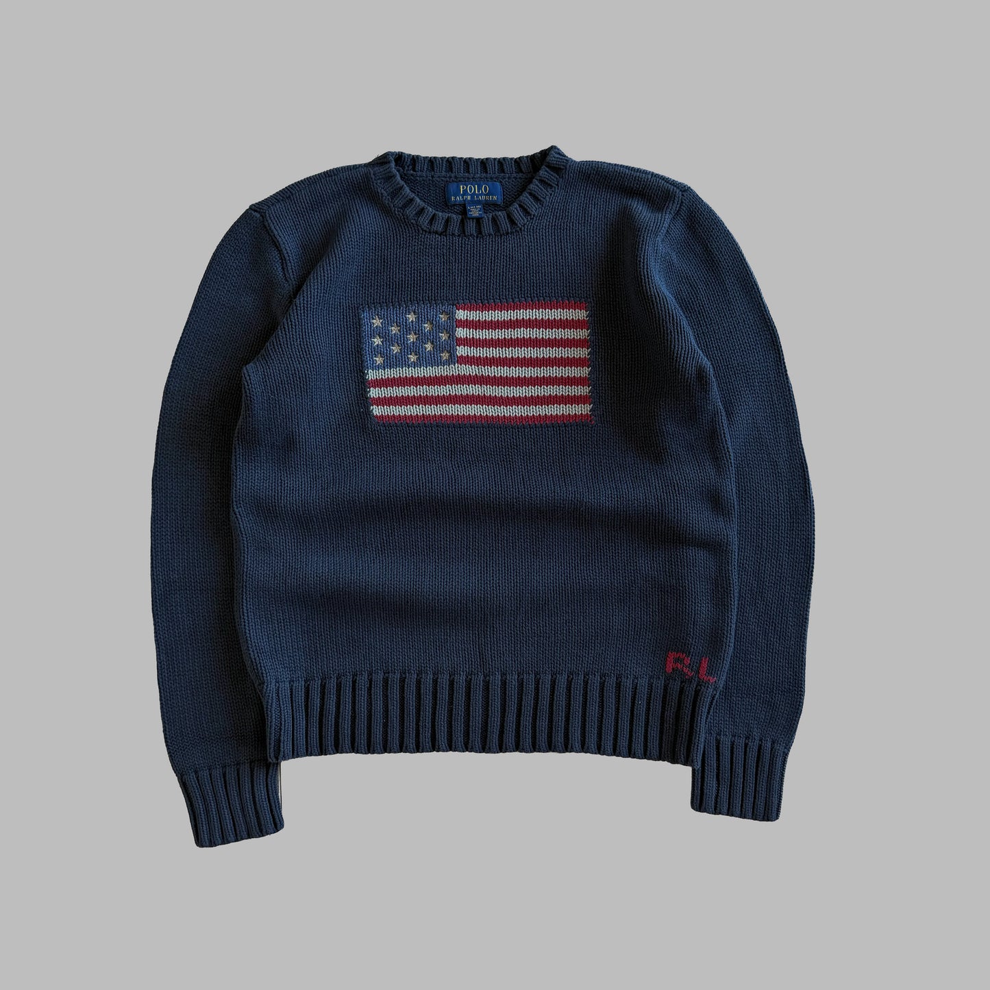Ralph Lauren Flag Heavy Knit - S/M