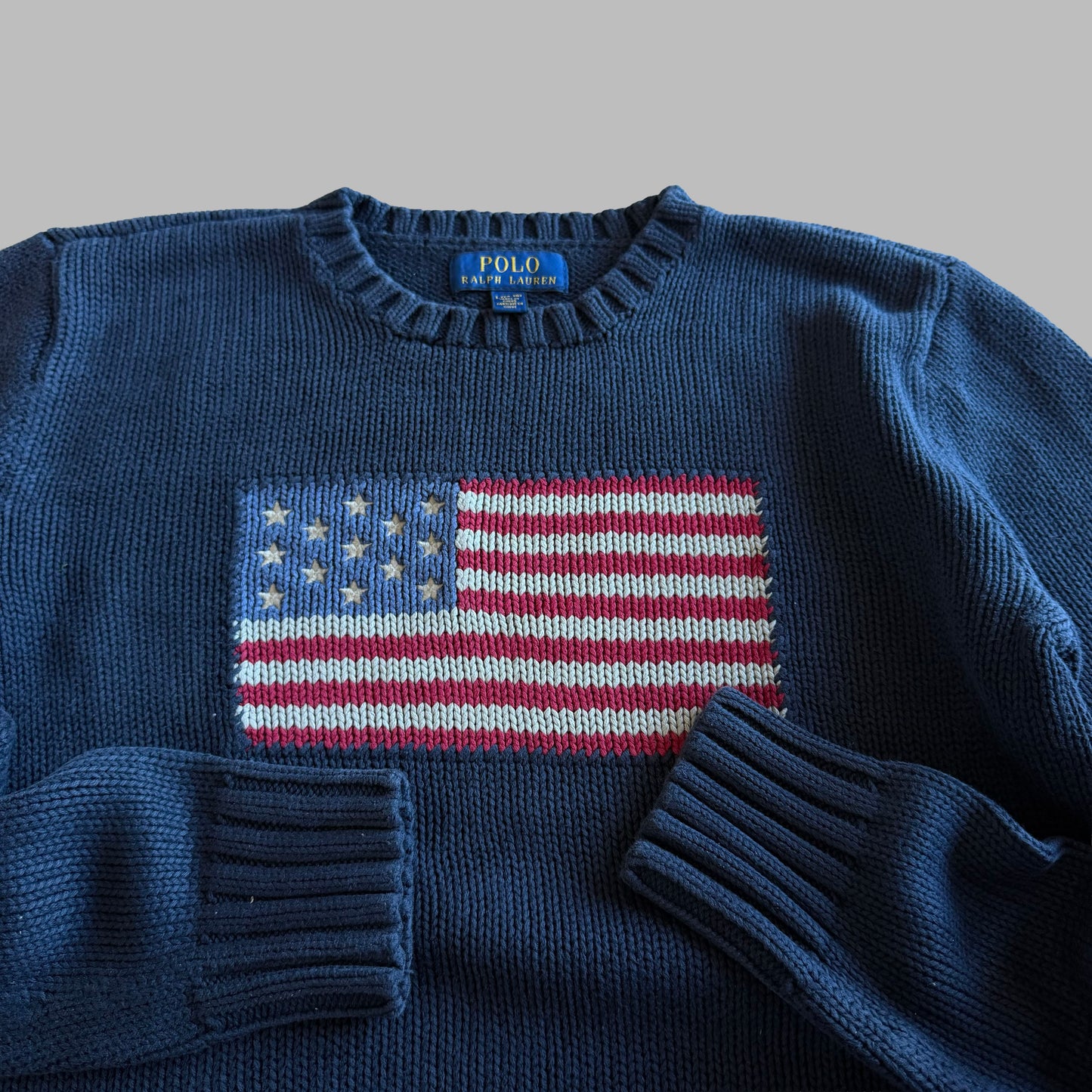 Ralph Lauren Flag Heavy Knit - S/M