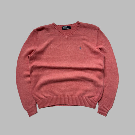90s Polo Ralph Lauren Cotton Heavy Knit - M
