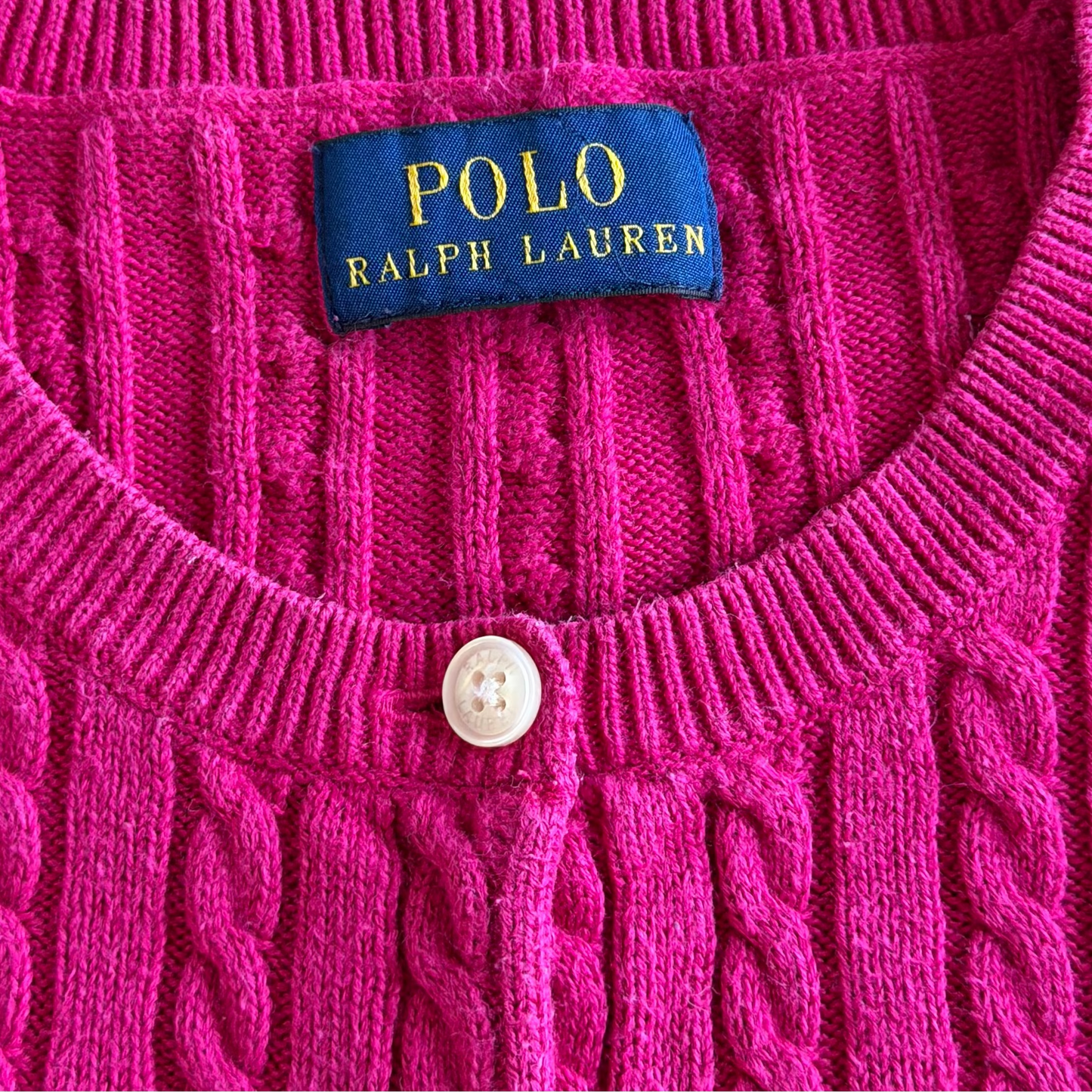 Polo Ralph Lauren Cable Knit Cardigan - XS
