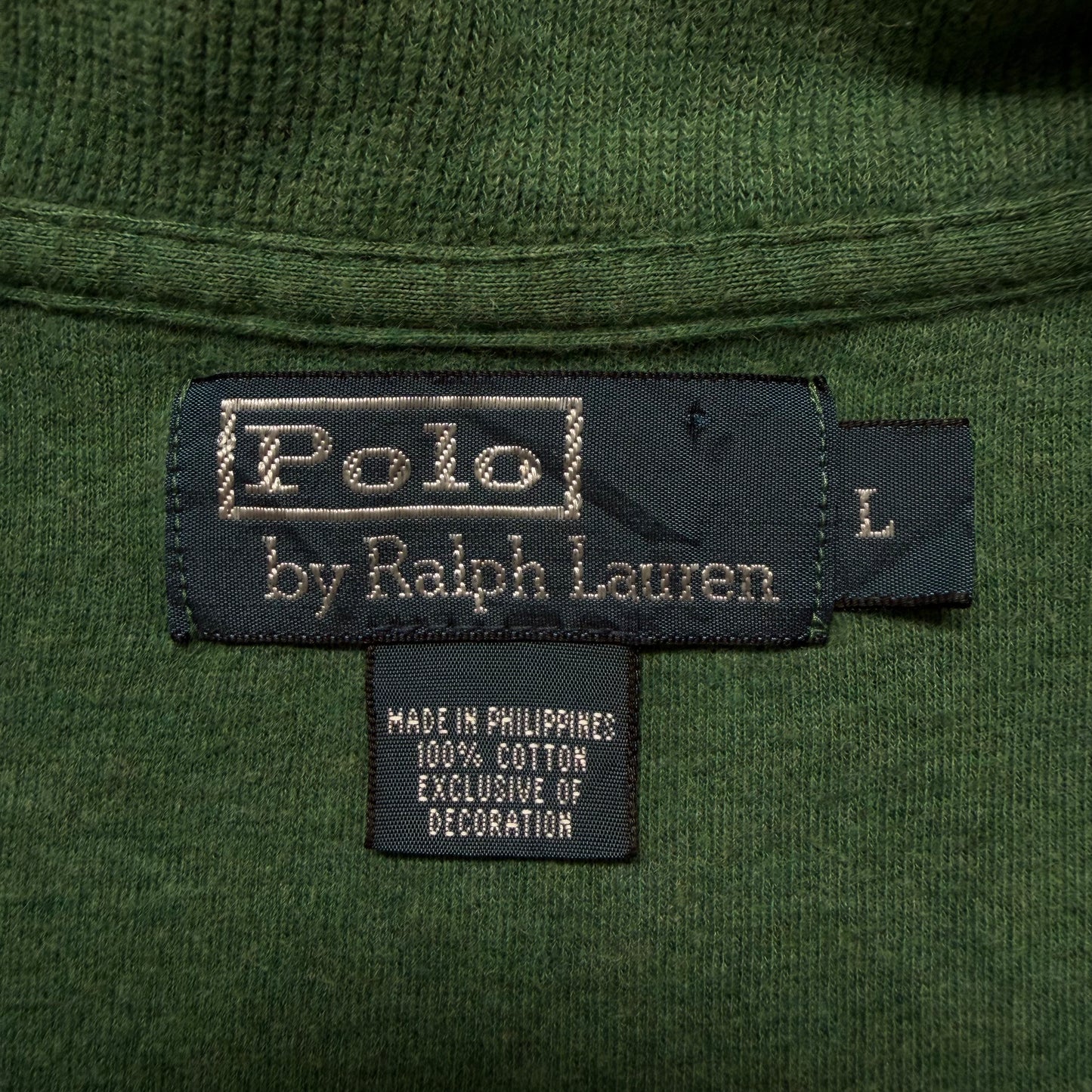 90s Polo Ralph Lauren Boxy Quarter Zip - L