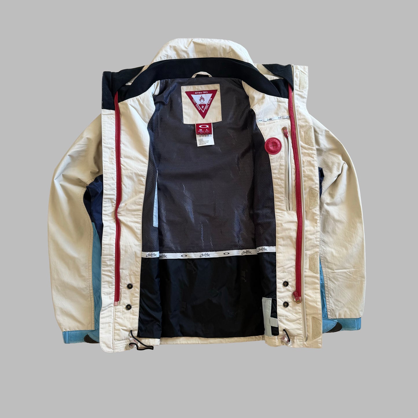 Y2K Oakley Nitro Fuel Insulated Technical Jacket - M