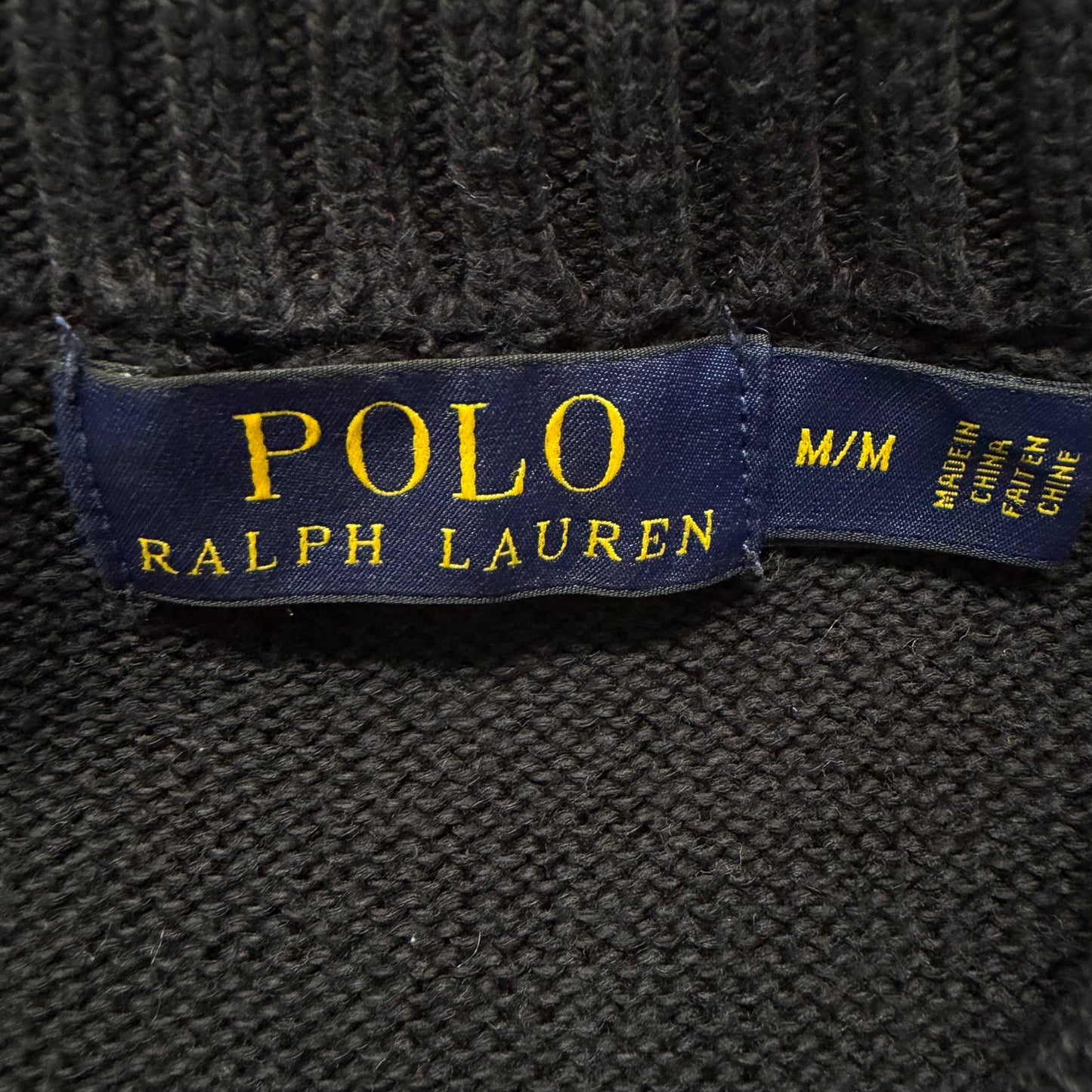 Polo Ralph Lauren Cotton Henley Knit - M