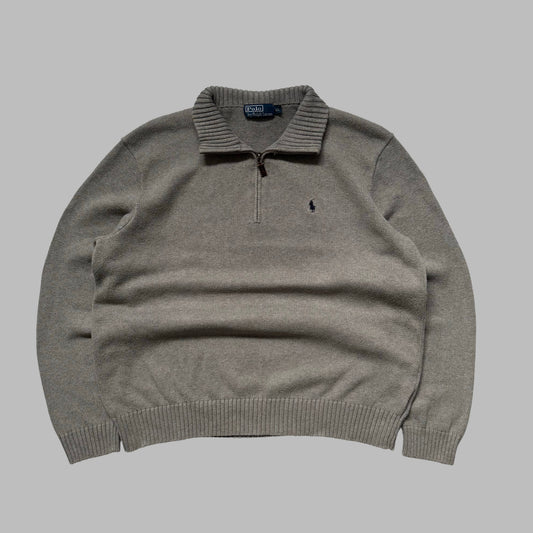 90s Polo Ralph Lauren Quarter Zip - XL