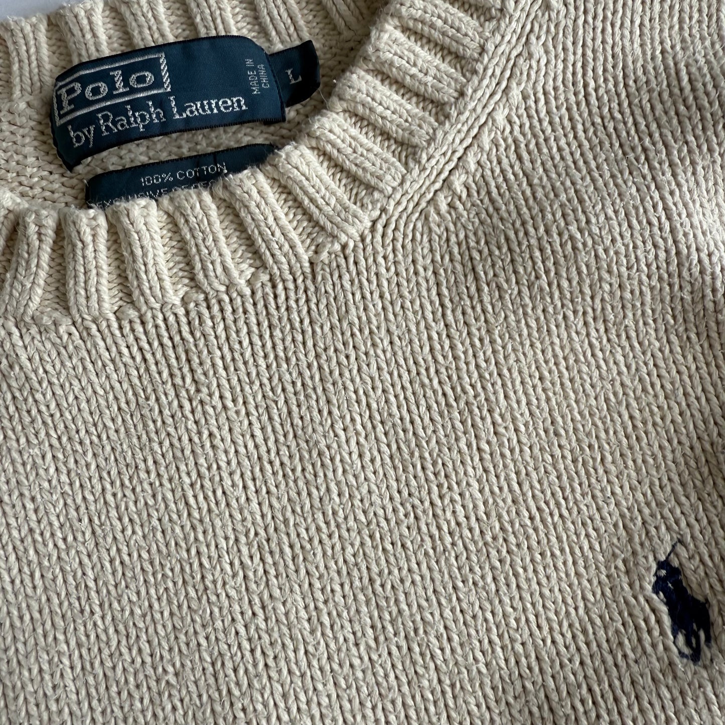 Ralph Lauren Heavy Knit - Large