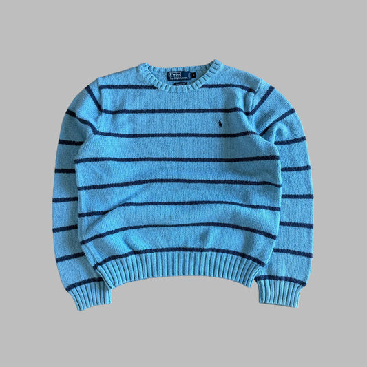 90s Polo Ralph Lauren Striped Heavy Knit - S