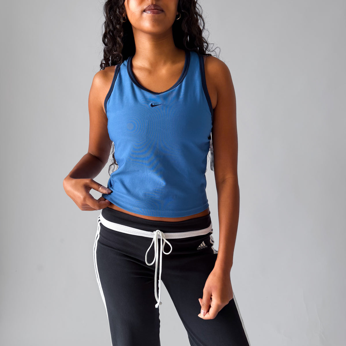 Y2K Nike Racerback Activewear Top - M/L