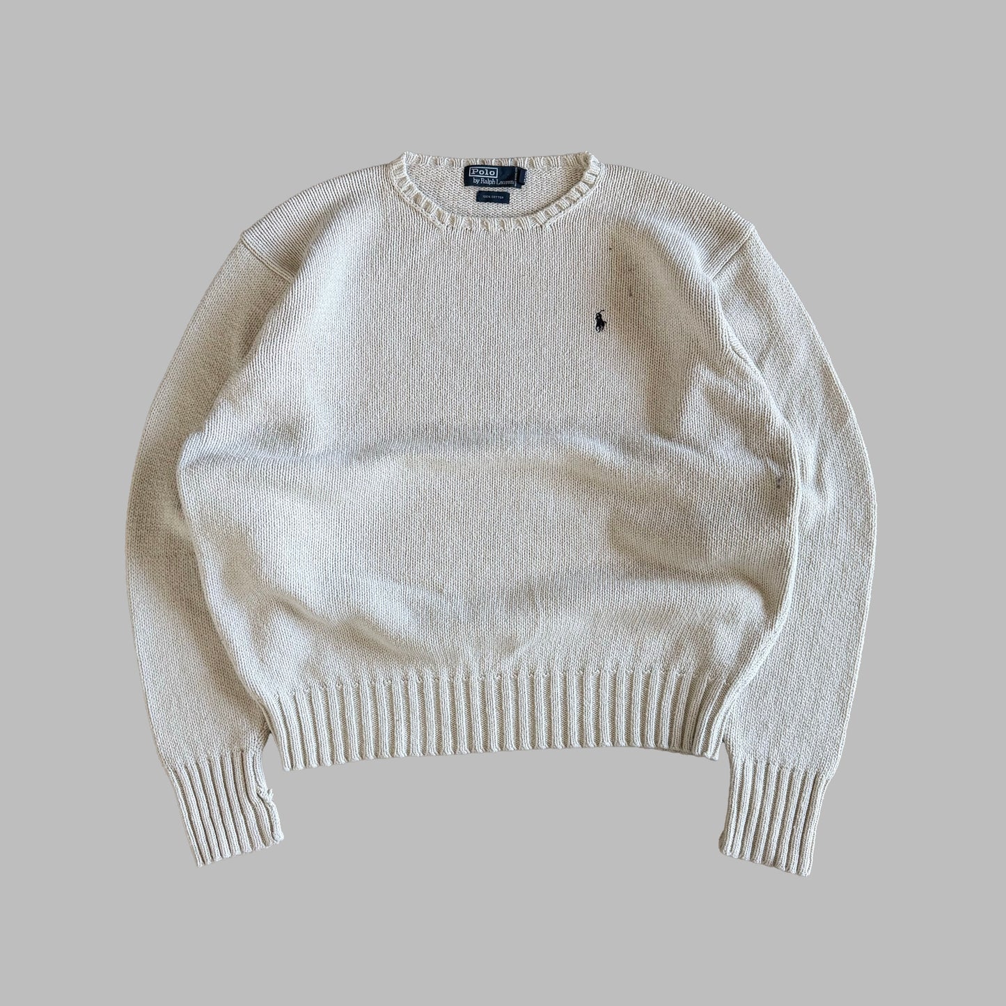 90s Polo Ralph Lauren Heavy Knit - XL