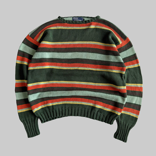 Ralph Lauren Striped Heavy Knit - X-Large