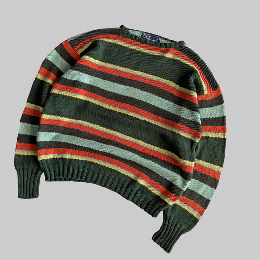 Ralph Lauren Striped Heavy Knit - X-Large