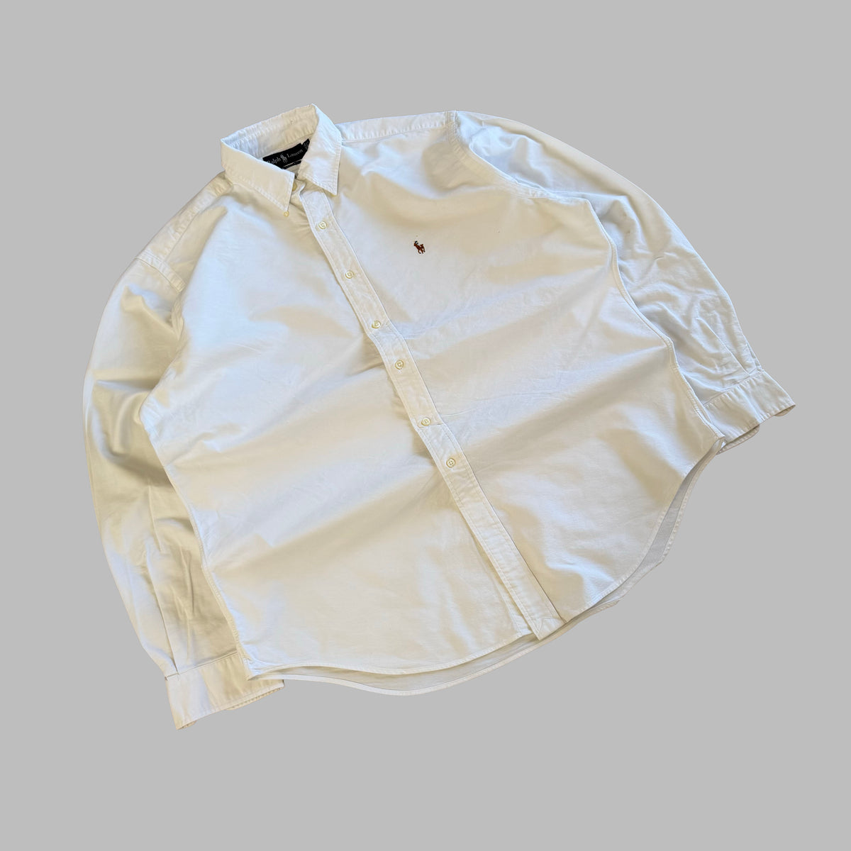 90s Polo Ralph Lauren Cotton Button Up Shirt - XL