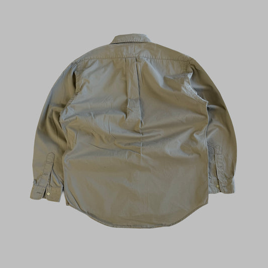 90s Polo Ralph Lauren Cotton Button Up Shirt - M