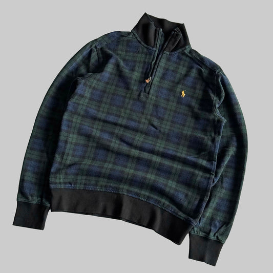 Ralph Lauren Tartan Quarter Zip - Small