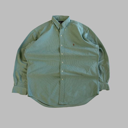 90s Polo Ralph Lauren Cotton Button Up Shirt - L