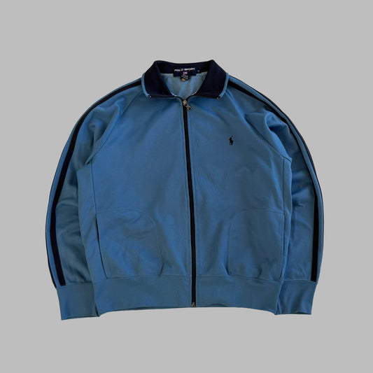 90s Polo Sport Striped Heavyweight Jacket - M
