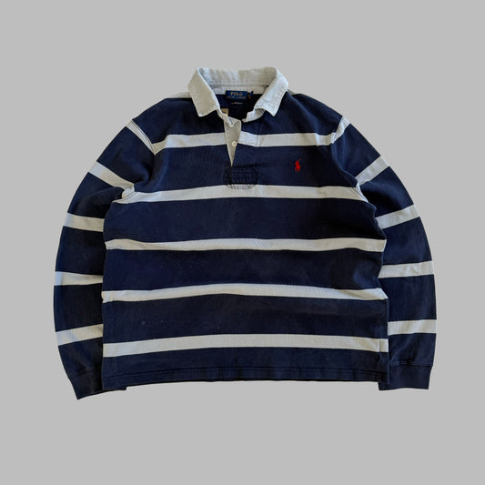 Polo Ralph Lauren Striped Rugby Shirt - L