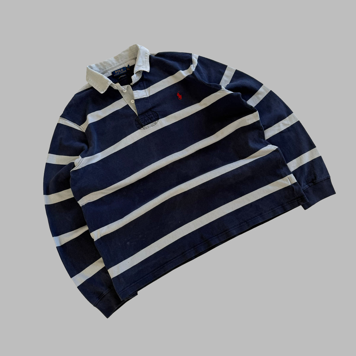 Polo Ralph Lauren Striped Rugby Shirt - L