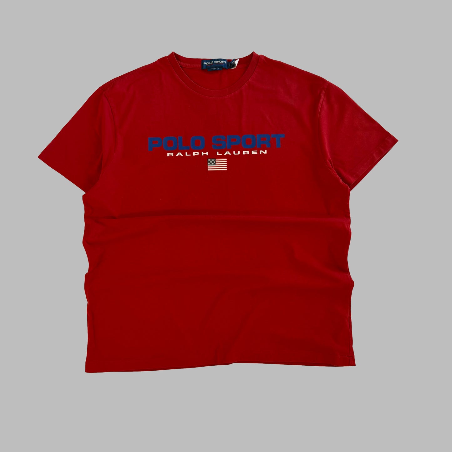90s Ralph Lauren Polo Sport Printed Tee - L