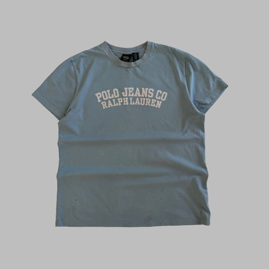 Y2K Ralph Lauren Polo Jeans Co Spell Out Tee - L