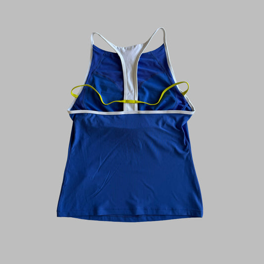Y2K Nike High Neck Racerback Activewear Tank - M/L