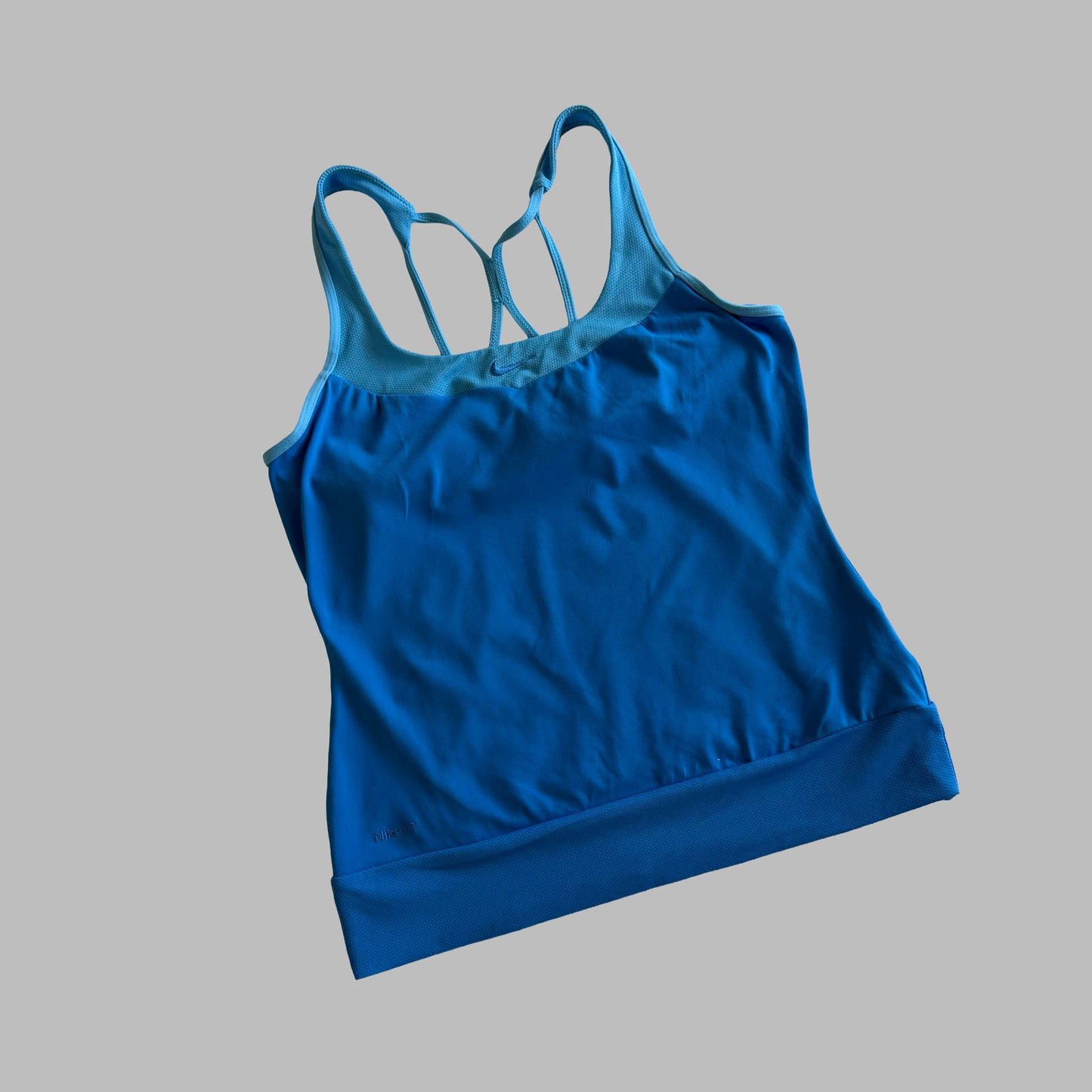 Y2K Nike Cross Back Activewear Tank - M/L