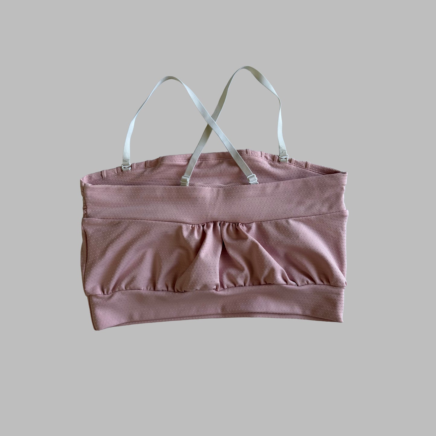 Y2K Nike Ruched Activewear Bandeau Tank - S