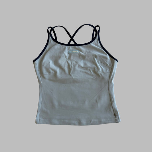 Y2K Adidas Synched Activewear Top - M