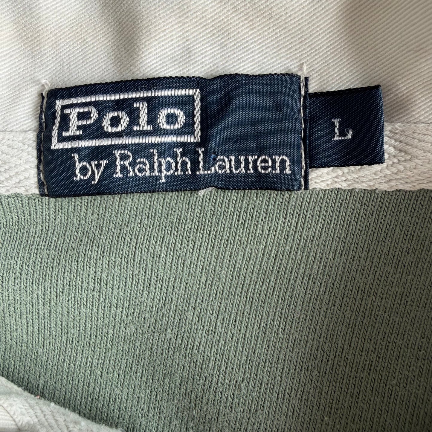 90s Polo Ralph Lauren Striped Rugby Shirt - L